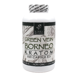 WHOLE HERBS BORNEO GREEN VEIN 500CT CAPSULES