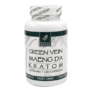 WHOLE HERBS MAENG DA GREEN VEIN 120CT CAPSULES