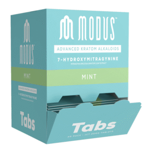 MODUS 7-HYDROXYMITRAGYNINE TABS MINT 1CT PACK -BOX OF 25