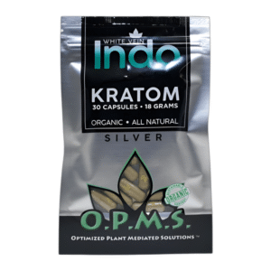 OPMS SILVER INDO WHITE VEIN 18GM 30CT CAPSULES PIECE(S)