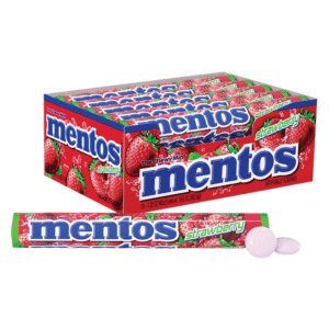 MENTOS SINGLE STRAW 1.32OZ/15CT