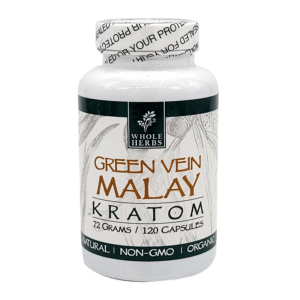 WHOLE HERBS MALAY GREEN VEIN 120CT CAPSULES