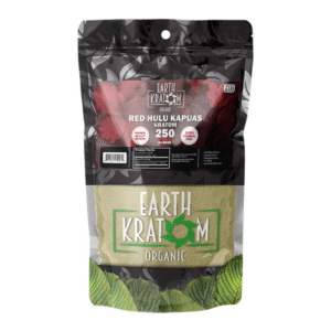 EARTH KRATOM 250GM POWDER RED HULU KAPUAS