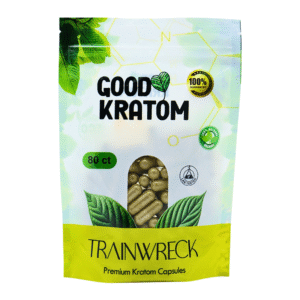 GOOD KRATOM CAPSULES TRAINWRECK 80CT PIECE(S)