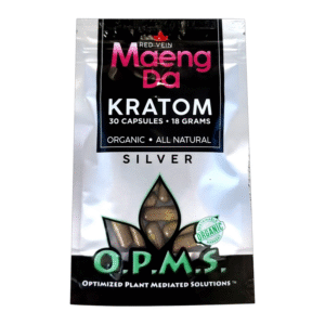 OPMS SILVER MAENG DA RED VEIN 15GM/18GM 30CT CAPSULES