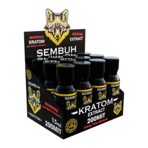SEMBUH KRATOM SHOT 200MIT 400MG 15ML -BOX OF 12