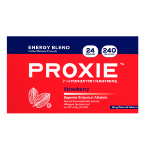 PROXIE 7-HYDROXY TABLET STRAWBERRY (ENERGY BLEND) 240MG 6CT PACK -BOX OF 10 PACK