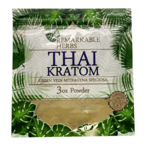 REMARKABLE HERBS THAI GREEN VEIN 3OZ POWDER