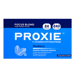 PROXIE 7-HYDROXY TABLET BLUEBERRY (FOCUS BLEND) 240MG 6CT PACK -BOX OF 10 PACK