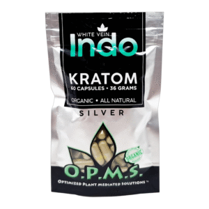 OPMS SILVER INDO WHITE VEIN 60CT 36GM CAPSULES PIECE(S)