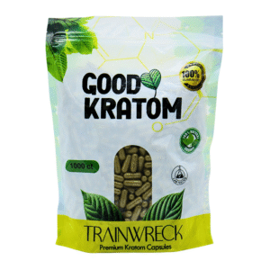 GOOD KRATOM CAPSULES TRAINWRECK 1000CT PIECE(S)