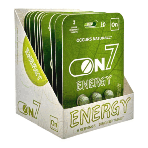 ON7 ENERGY 10CT / 3 TAB 20MG