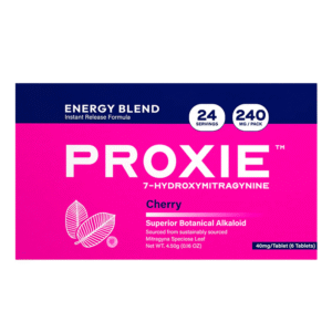 PROXIE 7-HYDROXY TABLET CHERRY (ENERGY BLEND) 240MG 6CT PACK -BOX OF 10 PACK