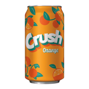 CRUSH SODA 24/12OZ CAN ORANGE