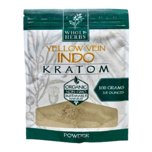 WHOLE HERBS INDO YELLOW VEIN 3.5OZ 100GM POWDER