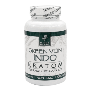 WHOLE HERBS INDO GREEN VEIN 120CT CAPSULES
