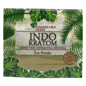 REMARKABLE HERBS INDO GREEN VEIN 1OZ POWDER