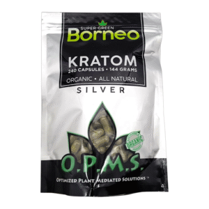OPMS SILVER BORNEO SUPER GREEN 240CT 144GM CAPSULES PIECE(S)