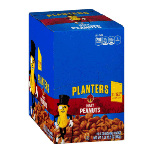 PLANTERS PEANUTS HEAT 18CT 2/$1.09