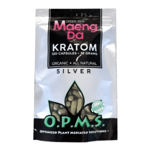 OPMS SILVER MAENG DA GREEN VEIN 120CT 60GM/72GM CAPSULES PIECE(S)