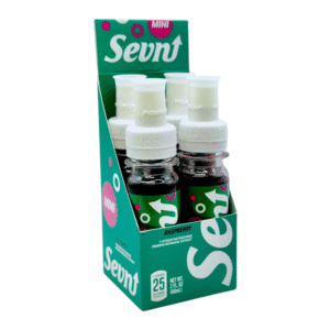 SEVN 7-HYDROXY MINI SHOTS 25MG RASPBERRY 60ML -BOX OF 4 BOTTLES