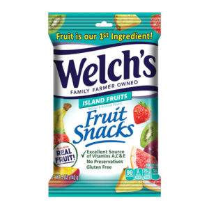 WELCH PEG BAG ISLANDS FRUITS 12/5OZ
