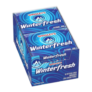 WRIGLEY'S SLIM PACK WINTERFRESH 10CT