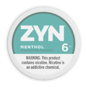 ZYN 5CT MENTHOL 6MG