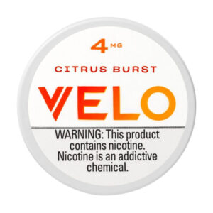 VELO POUCH CITRUS BURST 4MG 5CT