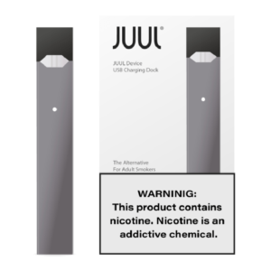 JUUL DEVICE KIT SLATE 8CT