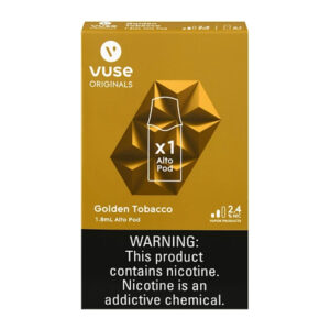 VUSE ALTO POD GOLDEN TOB  2.4% 1PACK