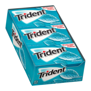 TRIDENT VALUE WINTERGREEN 12CT