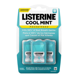 LISTERINE STRIPS COOL MINT 12CT
