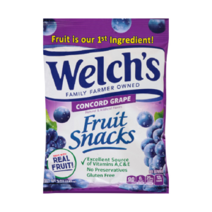 WELCH PEG BAG CONCORD GRAPE 12/5OZ