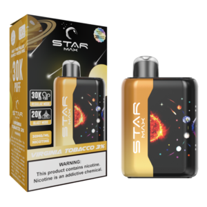 STARMAX 30K PUFF VIRGINIA TOBACCO 3%