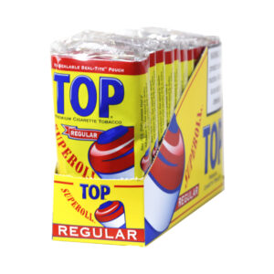 TOPS REGULAR RED 100'S TUBES 250CT