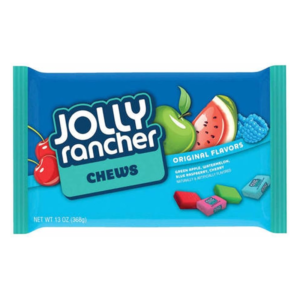 JOLLY RANCHER HARD CANDY PEG FRUITY SWIRLS 6.5OZ/12CT