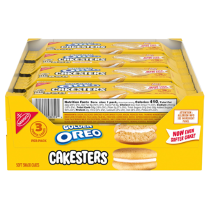 OREO CAKESTERS GOLDEN 8CT
