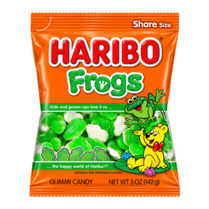 HARIBO 5OZ FROGS PEG 12CT