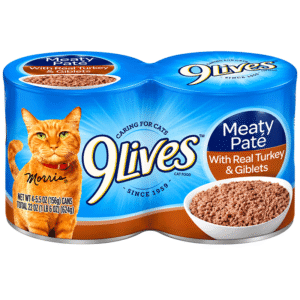 9LIVES MP TURKEY&GIBLETS 5.5OZ