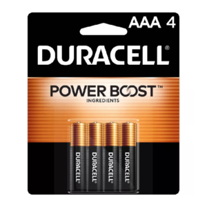 DURACELL  AAA 4PK ENGLISH 18CT