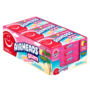 AIRHEADS GUM RASPBERRY LEMNADE 12CT
