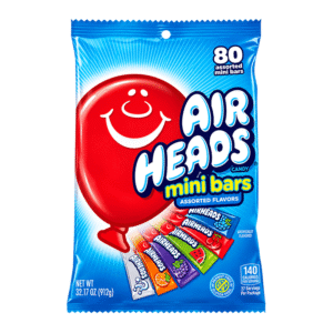 AIRHEADS MINI BARS 80CT 32.17OZ BAG