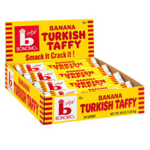 BONOMO BANANA TAFFY 24CT