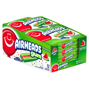 AIRHEADS GUM WATERMELON 12CT