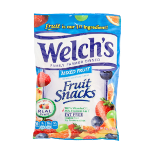 WELCH PEG BAG MIXED FRUITS 12/5OZ